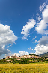 Image showing Assisi in Italy Umbria