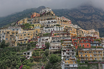 Image showing Colourful Positano