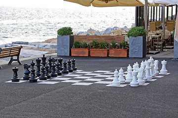 Image showing Outdoor Chess