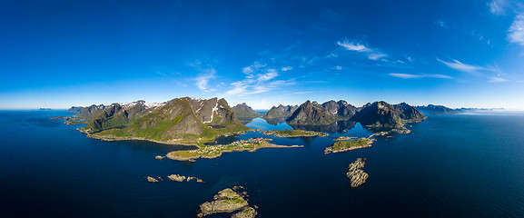 Image showing Lofoten is an archipelago in the county of Nordland, Norway.