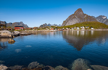 Image showing Lofoten is an archipelago in the county of Nordland, Norway.