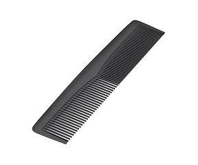 Image showing Hair comb on white