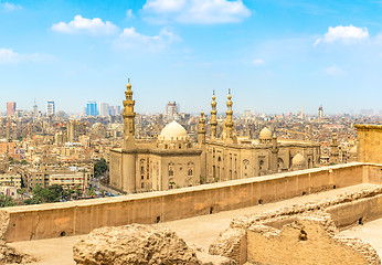 Image showing Mosque Sultan Hassan in Cairo