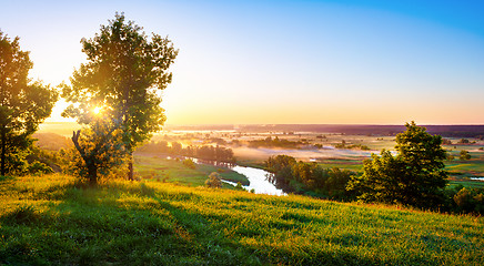 Image showing River in summer