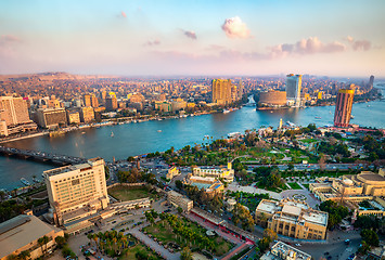 Image showing Panorama of Cairo