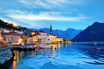 Image showing Historic city of Perast