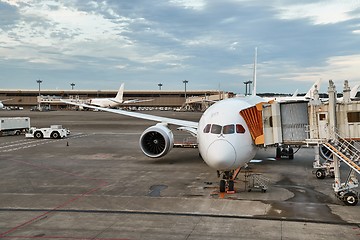 Image showing Airliner at an airport