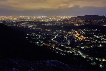 Image showing Night city view