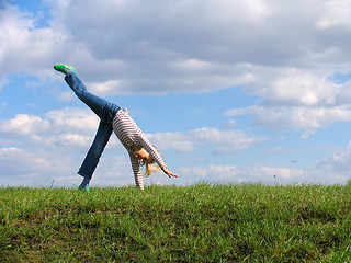 Image showing Somersault