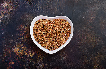 Image showing raw buckwheat