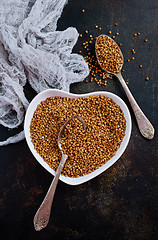 Image showing raw buckwheat