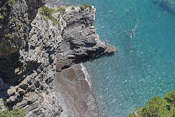 Image showing Beach Near Positano