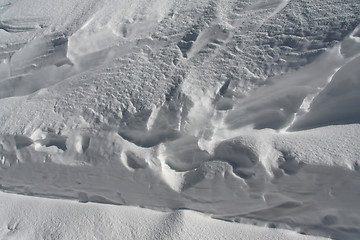 Image showing Avalanche Snow