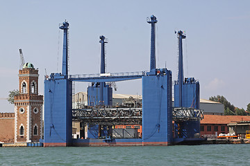 Image showing Dock Platform Shipyard