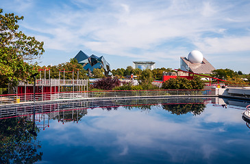 Image showing Futuroscope theme park in Poitiers, France