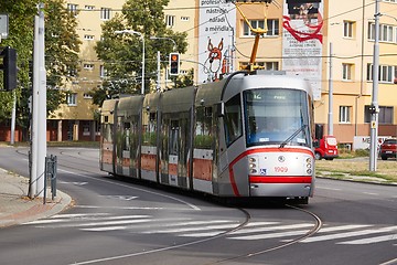 Image showing Trams on the street