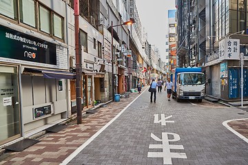 Image showing Street in Tokyo, Japan