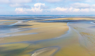 Image showing Scenic view from Le Mont Saint-Michel