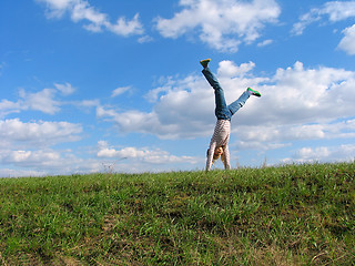 Image showing Somersault