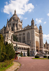 Image showing Basilica of Lisieux in Normandy, France