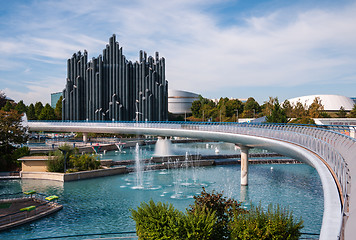 Image showing Futuroscope theme park in Poitiers, France