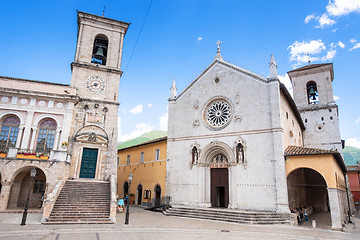 Image showing Nursia in Italy Marche