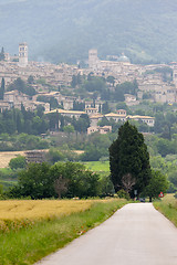 Image showing Assisi in Italy Umbria