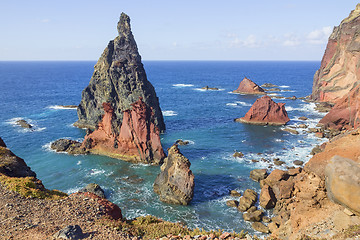 Image showing Ponta de Sao Lourenco landscape in Madeira