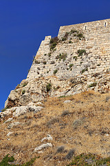 Image showing Venetian fortress Fortezza in Rethymno, Crete, Greece