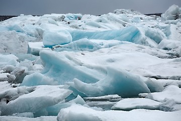 Image showing Glacial lake in Iceland