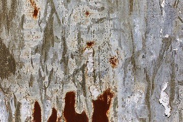 Image showing Rusty scratchy texture