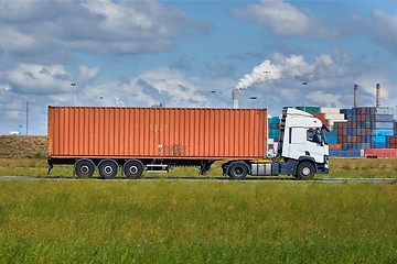 Image showing Cargo Truck Detail