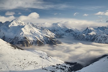 Image showing Winter in the Alps, Paradiski