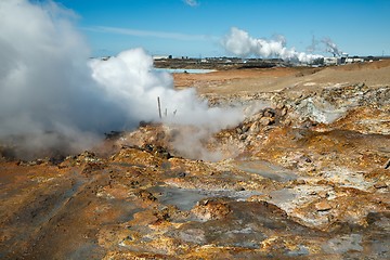 Image showing Geothermal Activity in Iceland