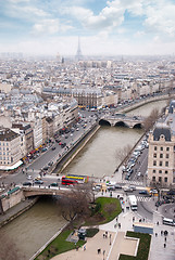 Image showing View of the bridge