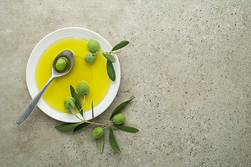 Image showing Olive oil