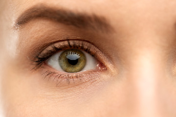 Image showing close up of woman eye