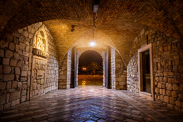 Image showing Sea gate at in Kotor