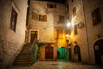 Image showing Street in Kotor