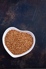 Image showing raw buckwheat