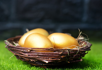 Image showing easter eggs