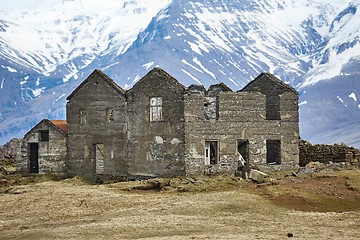 Image showing Abandoned house in Iceland