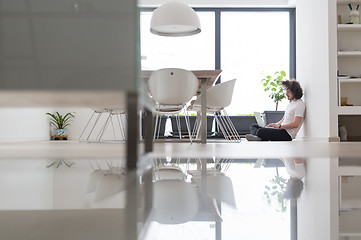 Image showing man enjoying relaxing lifestyle