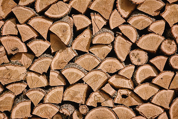 Image showing Stack of Wood