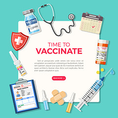 Image showing Vaccination Concept Banner