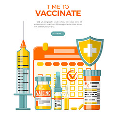 Image showing Vaccination Concept Banner