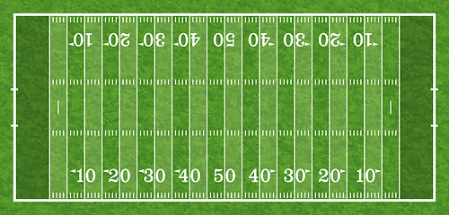 Image showing American Football Field