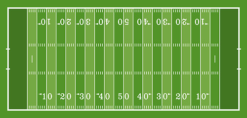 Image showing American Football Field