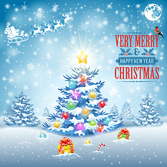 Image showing Merry Christmas Background