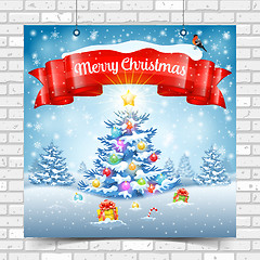 Image showing Merry Christmas Poster